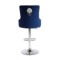 Hoker barowy,do kuchni, salonu, pokoju, elegancki ROYAL VELVET NIEBIESKI SL
