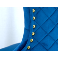 Hoker barowy,do kuchni, salonu, pokoju, elegancki ROYAL VELVET NIEBIESKI GL