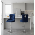 Hoker barowy,do kuchni, salonu, pokoju, elegancki ROYAL VELVET NIEBIESKI SL