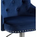 Hoker barowy,do kuchni, salonu, pokoju, elegancki ROYAL VELVET NIEBIESKI SL