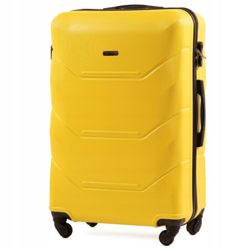 147, Duża walizka podróżna Wings L, Yellow
