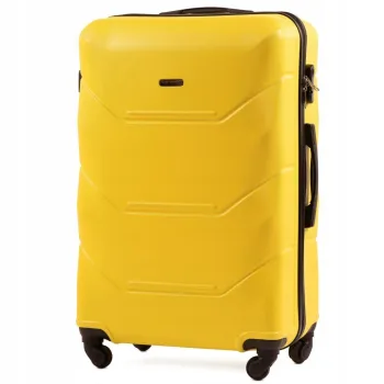 147, Duża walizka podróżna Wings L, Yellow
