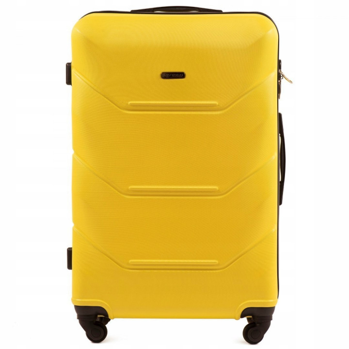 147, Duża walizka podróżna Wings L, Yellow
