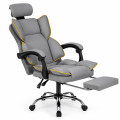 Fotel obrotowy, biurowy, ergonomiczny COMO szary