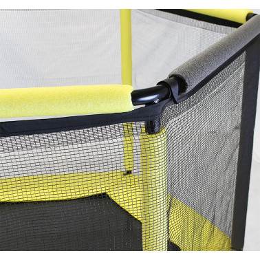 TRAMPOLINA KOJEC DO DOMU 140 YELLOW 4,5FT