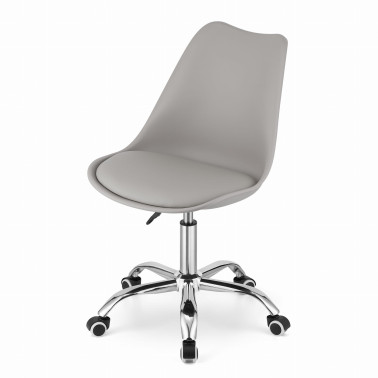 Krzesło obrotowe VIENA - szare