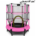 TRAMPOLINA do wewnątrz 140cm JUST FUN różowa
