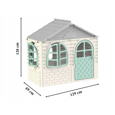Domek dla dzieci Doloni plastik 18 m +