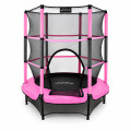TRAMPOLINA do wewnątrz 140cm JUST FUN różowa