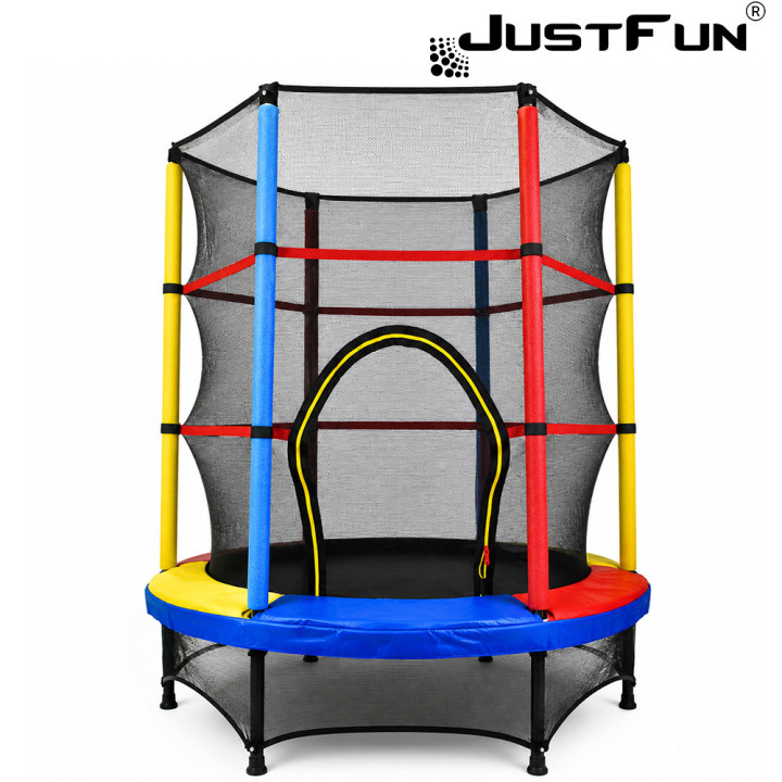 TRAMPOLINA do wewnątrz 140cm JUST FUN multicolor