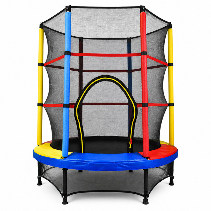 TRAMPOLINA do wewnątrz 140cm JUST FUN multicolor