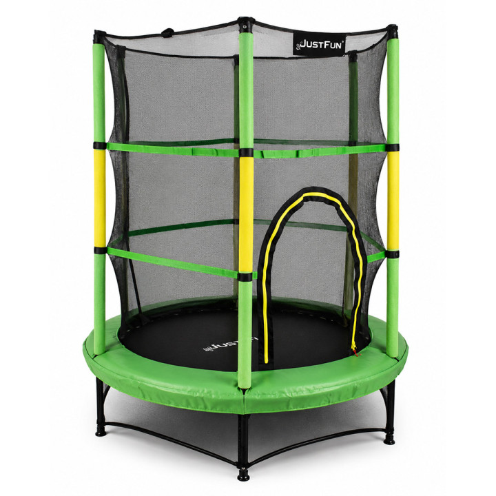 ZIELONO-ŻÓŁTA-TRAMPOLINA DO DOMU I OGRODU 140 JF