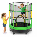 ZIELONO-ŻÓŁTA-TRAMPOLINA DO DOMU I OGRODU 140 JF