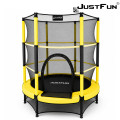 JUST FUN 140 ZÓŁTA - TRAMPOLINA DO DOMU I OGRODU