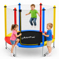 TRAMPOLINA REKREACYJNA DLA DZIECI 152 CM JUST FUN MULTICOLOR