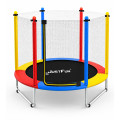 TRAMPOLINA REKREACYJNA DLA DZIECI 152 CM JUST FUN MULTICOLOR
