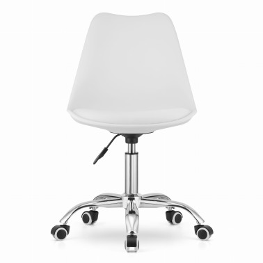 Krzesło obrotowe VIENA - białe