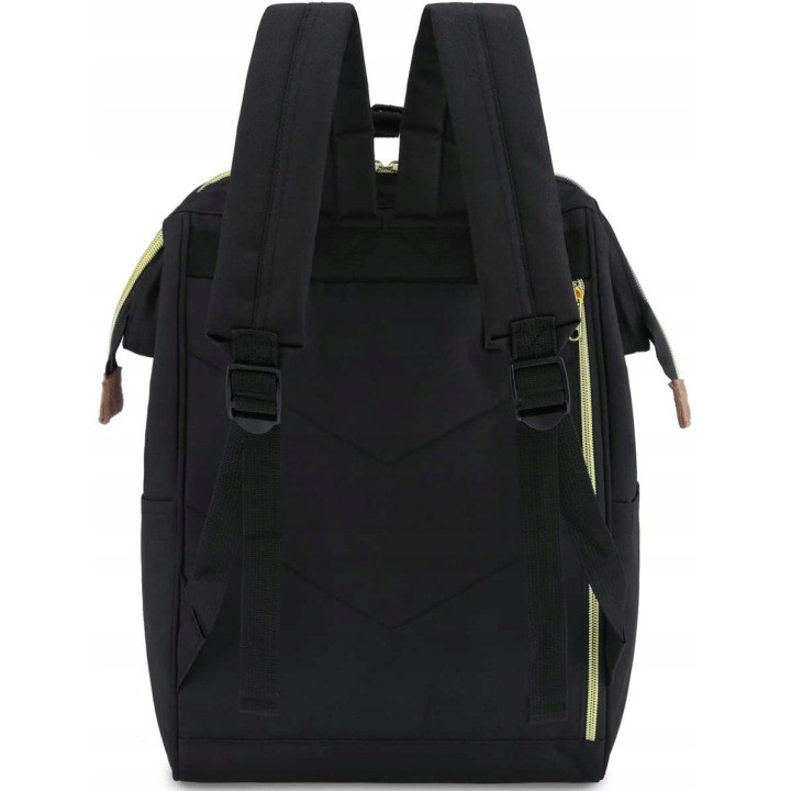 Plecak Miejski Himawari 9001 Damski Na Laptopa 13,3 Cala A4 USB Czarny