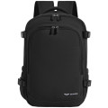 Plecak kabinowy WINGS bagaż podręczny 40x25x20 Ryanair Wizz Air 20L BLACK