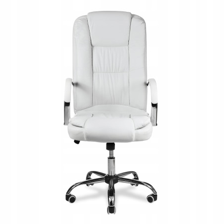 Fotel biurowy obrotowy MAXI BIAŁY