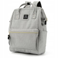 MODNY PLECAK DAMSKI HIMAWARI MIEJSKI DO PRACY SZKOŁY LAPTOP 14 USB SZARY