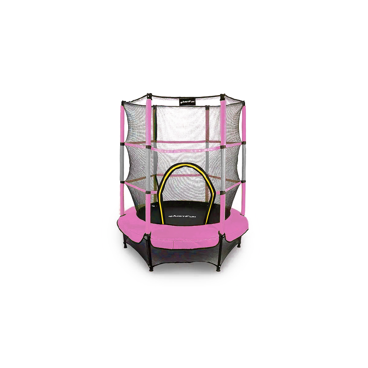 TRAMPOLINA do wewnątrz 140cm JUST FUN różowa