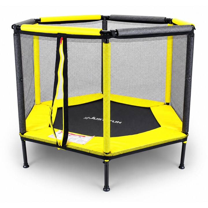 TRAMPOLINA-KOJEC DO DOMU I OGRODU 140 YELLOW
