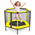 TRAMPOLINA-KOJEC DO DOMU I OGRODU 140 YELLOW