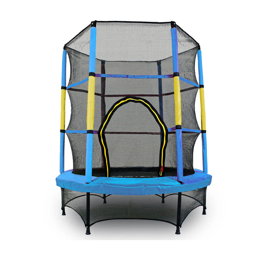 NIEBIESKO-ŻÓŁTA-TRAMPOLINA DO DOMU I OGRODU 140 JF