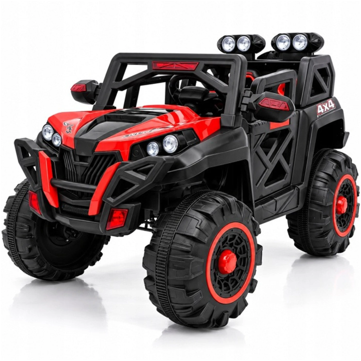 AUTO BUGGY PERFORMANCE RED NA AKUMULATOR, MOCNY, BEZPIECZNY CZERWONY