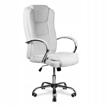 Fotel biurowy obrotowy MAXI BIAŁY