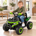 Dziecięcy Elektryczny Quad dla Dzieci z MP3 i LED - Zielony