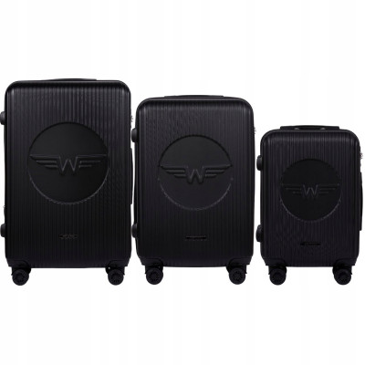 Wings Walizka twarda zestaw ABS SWL03 198 l