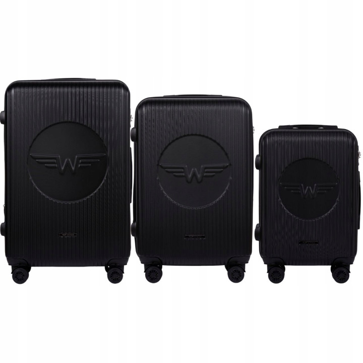 Wings Walizka twarda zestaw ABS SWL03 198 l