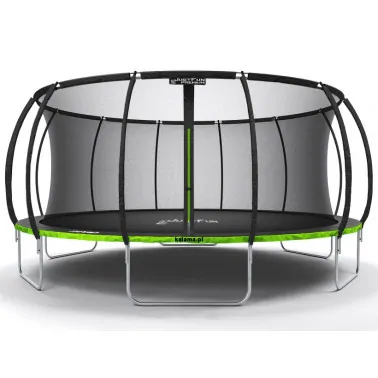 Trampolina ogrodowa PREMIUM BLACK Just Fun...