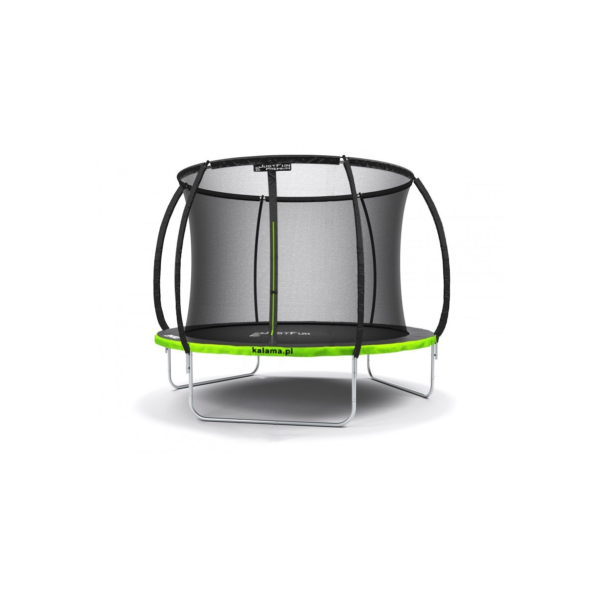 TRAMPOLINA PREMIUM OGRODOWA BLACK JUST FUN 10FT-312CM