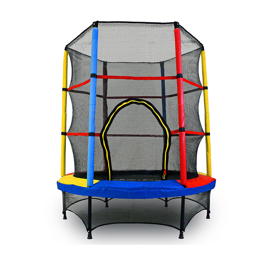 TRAMPOLINA do wewnątrz 140cm JUST FUN multicolor