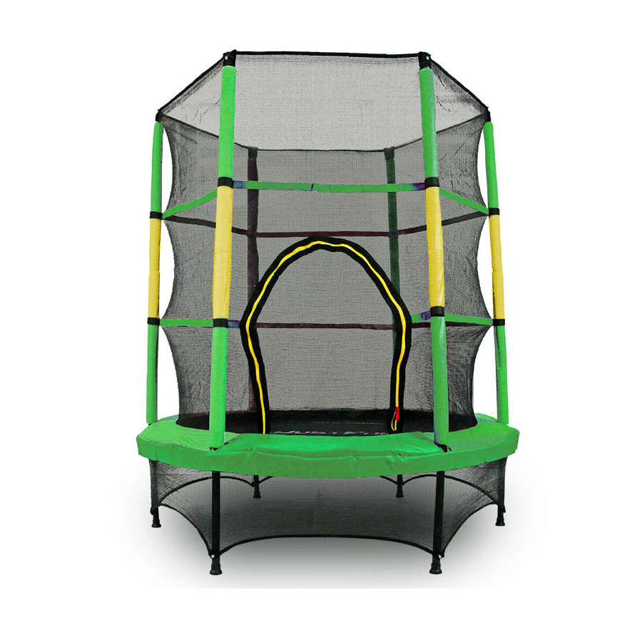 ZIELONO-ŻÓŁTA-TRAMPOLINA DO DOMU I OGRODU 140 JF