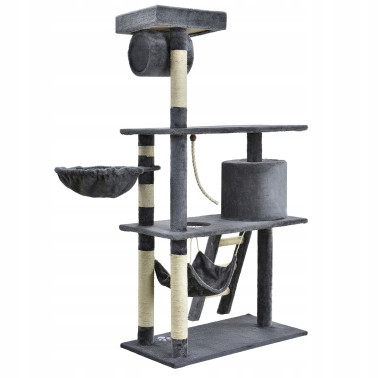 Drapak wysoki, legowisko, słupek do drapania, wieża Juskys 101 - 160 cm