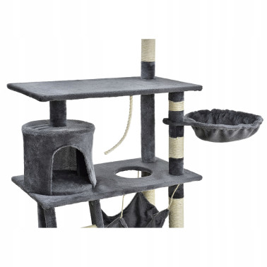 Drapak wysoki, legowisko, słupek do drapania, wieża Juskys 101 - 160 cm