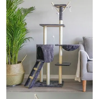 Drapak wysoki, legowisko, słupek do drapania, wieża 101 - 160 cm PREMIUM