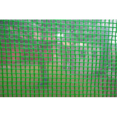 Tunel ogrodowy foliowy 13,5 m² 450 x 300 cm zielony szklarnia