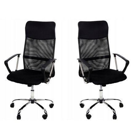 Fotel biurowy obrotowy XENOS compact - czarny