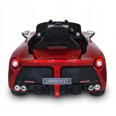 Auto elektryczne D/ na aku. LAMBO RED LAKIER