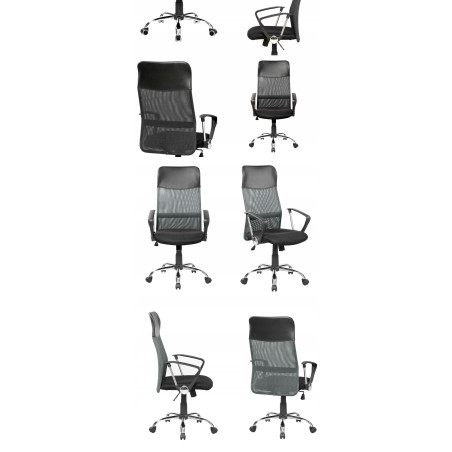 Fotel biurowy obrotowy XENOS compact - czarny