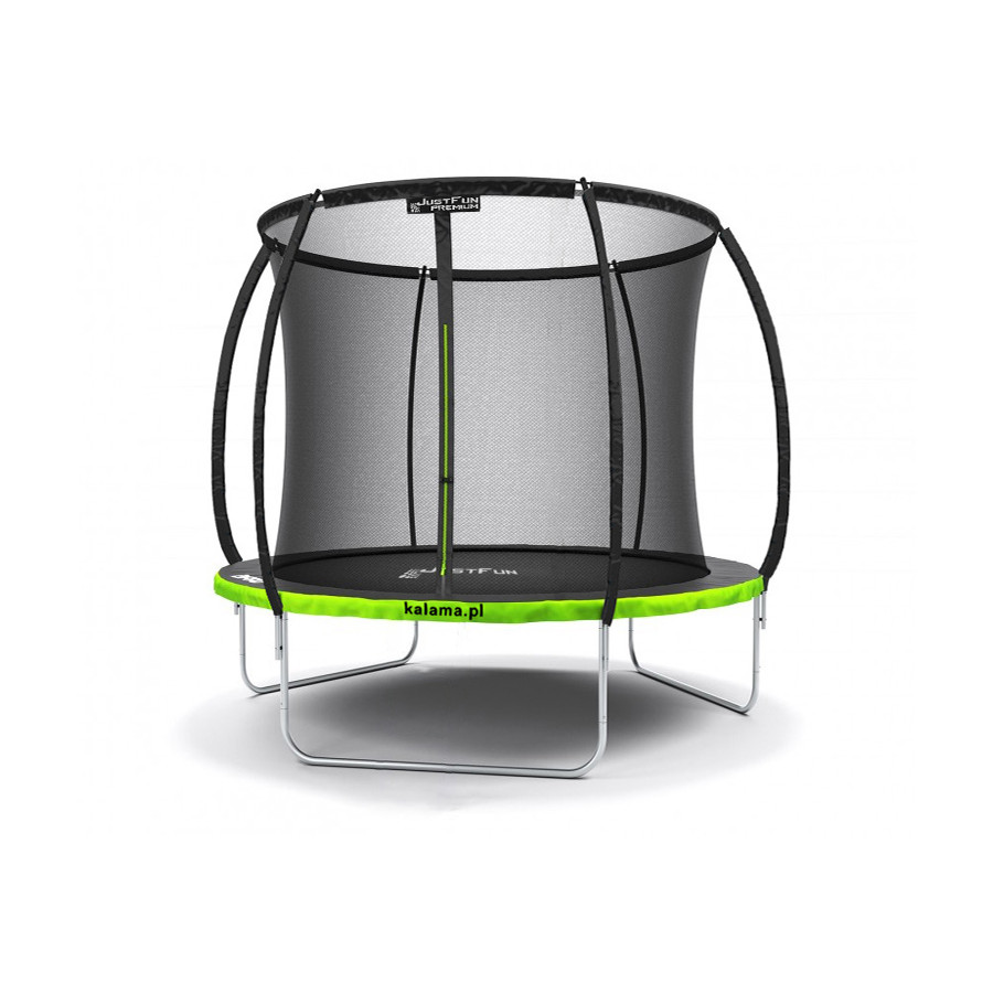 TRAMPOLINA OGRODOWA PREMIUM BLACK JUST FUN 8FT-244CM