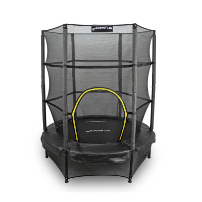 TRAMPOLINA do wewnątrz 140cm JUST FUN CZARNA
