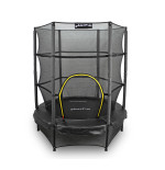 TRAMPOLINA do wewnątrz 140cm JUST FUN CZARNA