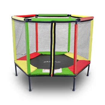 TRAMPOLINA KOJEC DO DOMU I OGRODU 140 COLORFULL