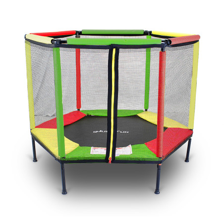 TRAMPOLINA KOJEC DO DOMU I OGRODU 140 COLORFULL